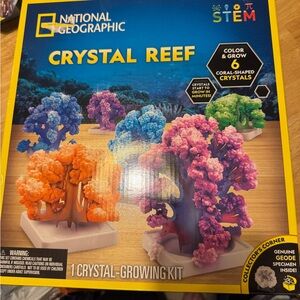 New national geographic crystal reef stem kit gift toys